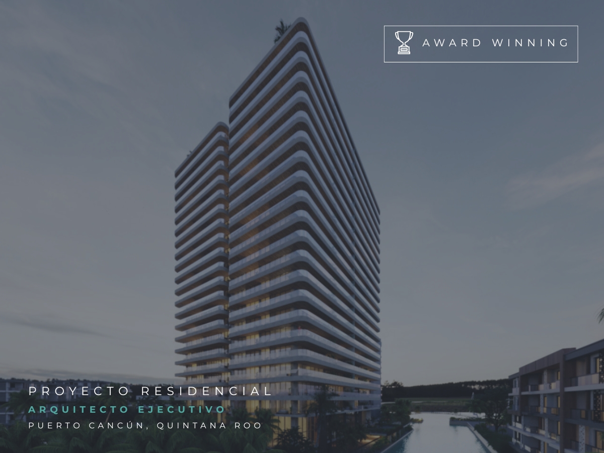 Proyecto residencial, Puerto Cancún